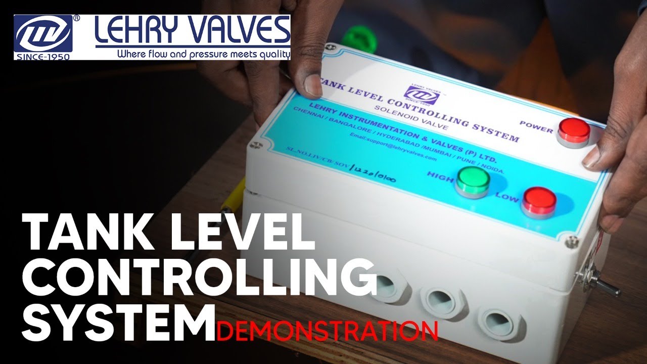 Tank Level Controlling System Demonstration - YouTube