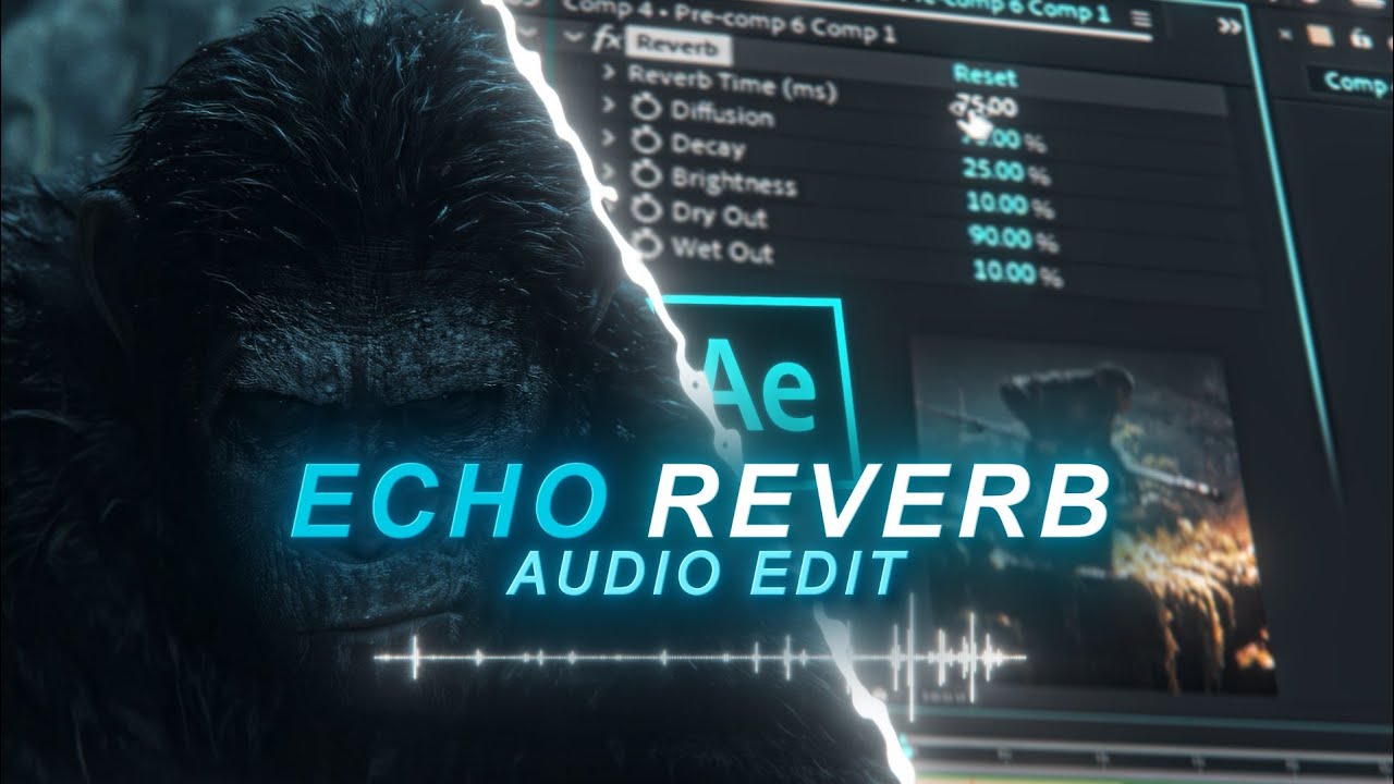 Echo reverb audio tutorial after effects - YouTube