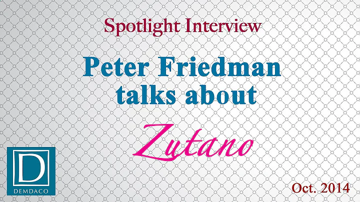 Spotlight on Peter Friedmann, Demdaco, Talks about...