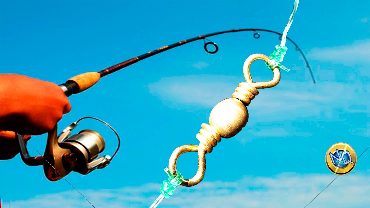 Knot to mount fishing accessories - YouTube