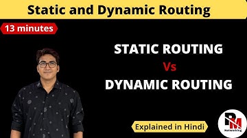 Static and Dynamic Routing | Difference Between Stating Routing and Dynamic Routing | Free CCNA |