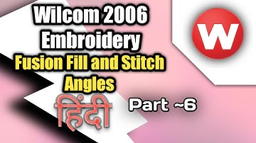 fusion fill and auto applique tool Wilcom 2006 Embroidery Designing Tutorial