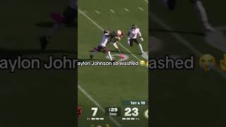 SMH Jaylon Johnson is so cheeks .... #beardown #nfl #chicagobears #shorts