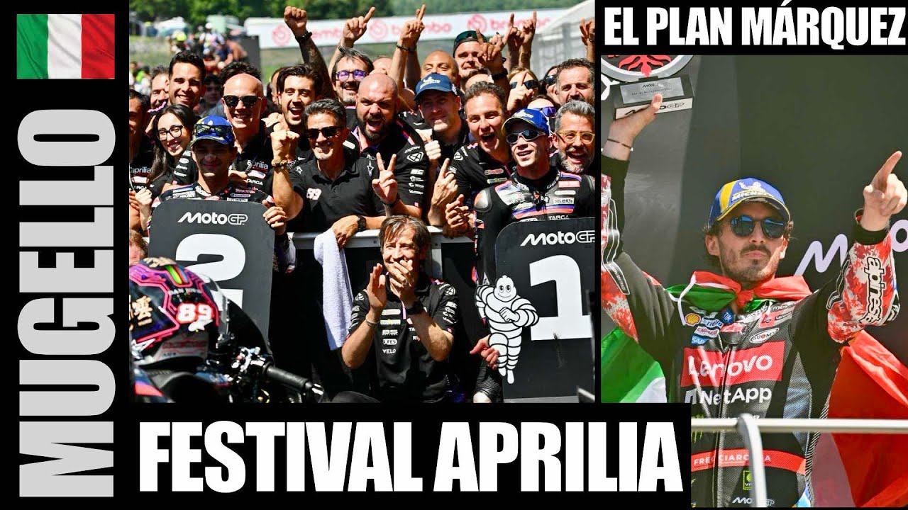 Aprilia aplasta el plan de Márquez en Mugello