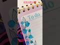 🎀"Transform Your To-Do Diary: Stunning DIY Border Design Tutorial!" #ytshorts #shorts #diy #art