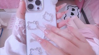 【ASMR】お姉ちゃんのスマホケースの音も癒される💗Sister’s Phone Case Sounds Are So Relaxing