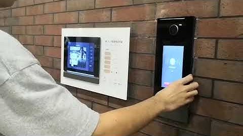 China New 10 1inch Touch Monitors Smart Safe Home Intercom System   Buy Smart Safe Home Intercom Sys