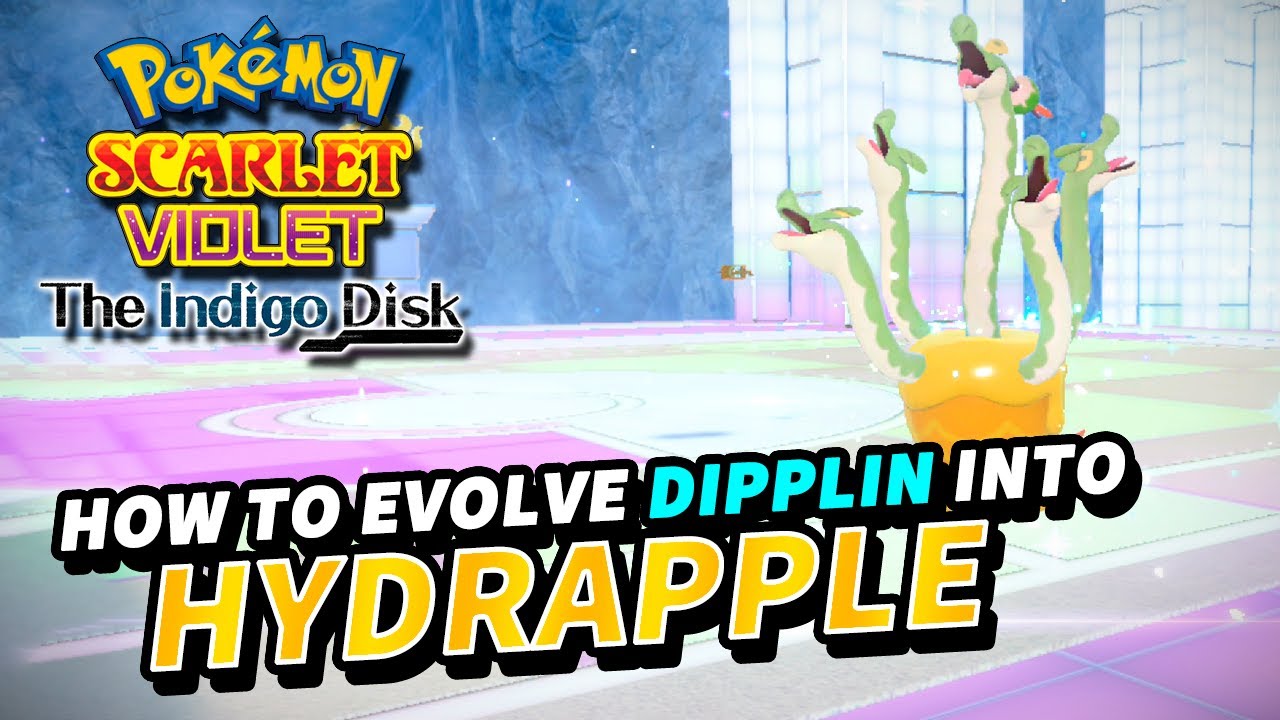 How to evolve Dipplin in Pokémon Scarlet/Violet: The Indigo Disk