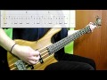 Blur  coffee  tv bass cover play along tabs in