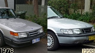 Saab 900 Through The Years
