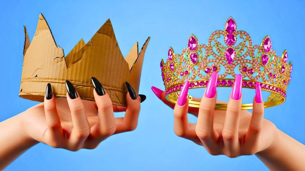 ИЗ БОТАНОЧЕКИ В КОРОЛЕВУ ШКОЛЫ ЗА ОДНУ НОЧЬ 👑 Невероятное преображение в школе