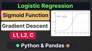 Master Data Science - Logistic Regression With Math Intuition | Optimization | Code Implementation