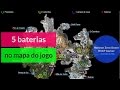 Horizon Zero Dawn (Localização das 5 baterias no mapa do jogo)