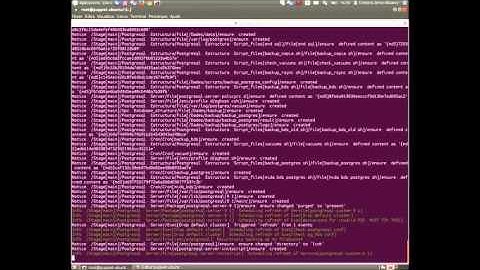 Install Postgres with Puppet