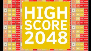 2048 Highest Score - World Record PART 5
