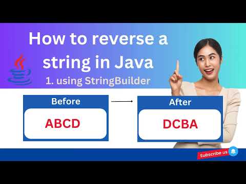 Frequently Asked Java Program 02: How to reverse a string in Java (Method 01 - StringBuilder)