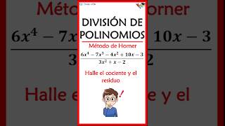 Halla el cociente y el residuo en esta división. #matematicas #tutorial #division