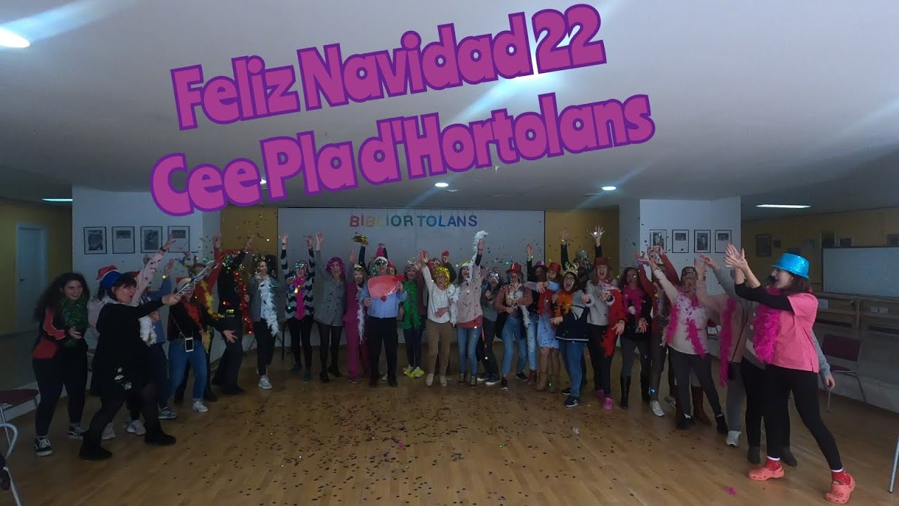 Feliz Navidad 22- Profesionales CEE Pla d'Hortolans