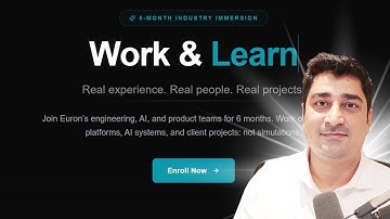 Work & Learn | Real experience. Real people. Real projects