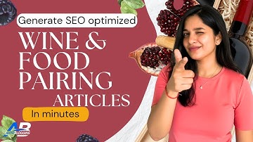 Wine & Dine Content in 3 Minutes – AI Blogging Tutorial 2025