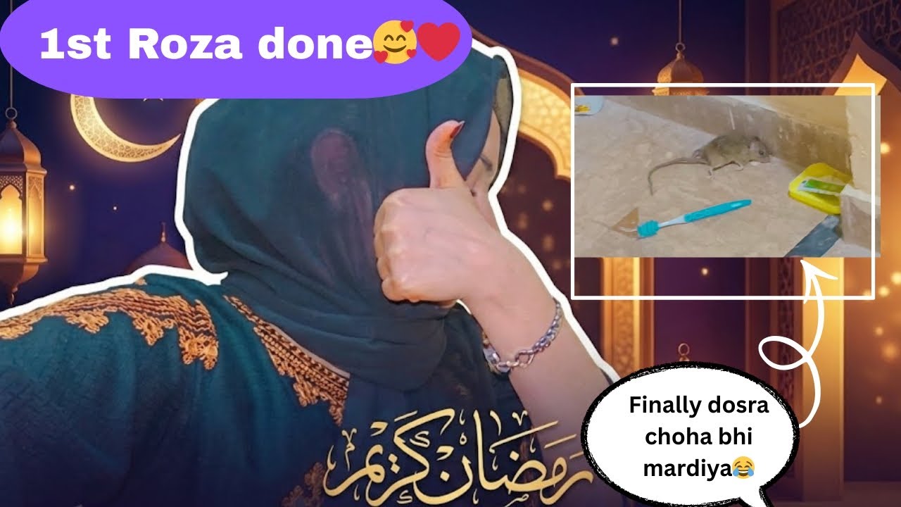 First Roza done Alhumdulliah❤️❣️Ramzan routine 