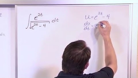 Lesson 19 - Integrals Of Exponential Functions, Part 2 (Calculus 1)