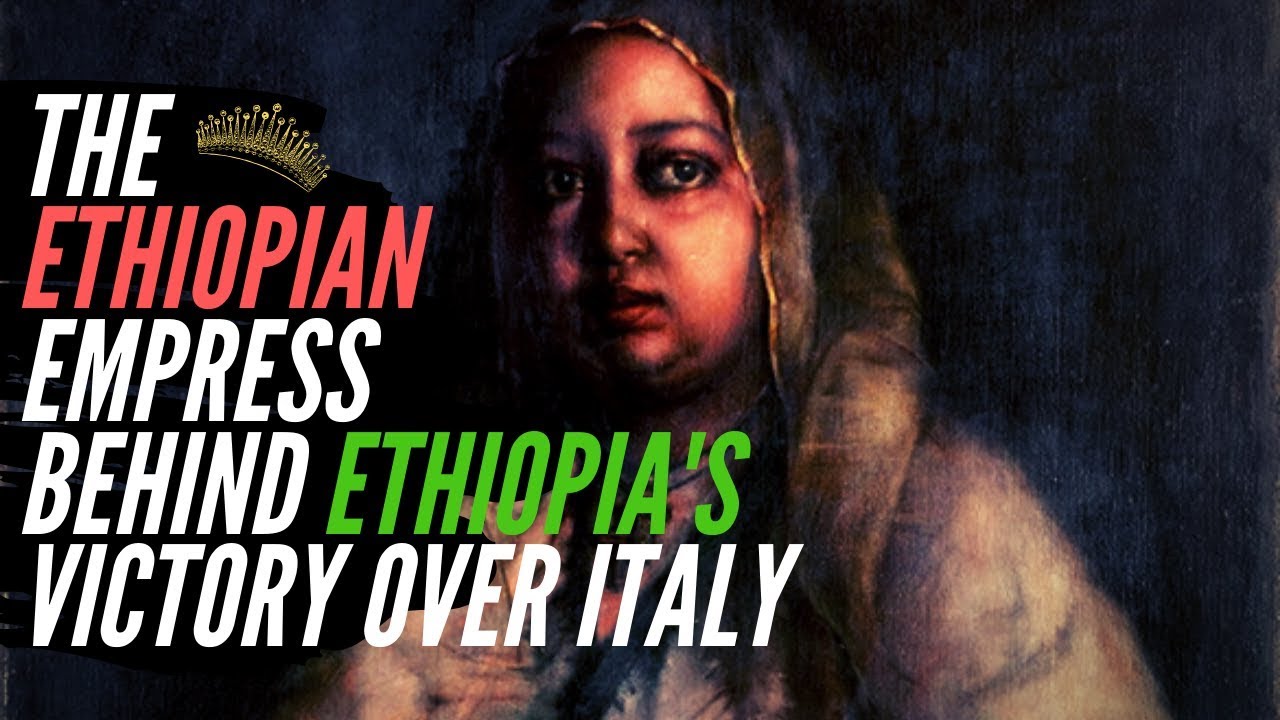 ⁣The Ethiopian Empress Behind Ethiopia's Victory Over Italy