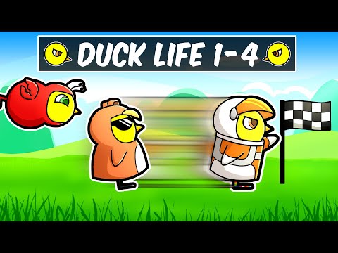 I SPEEDRAN Duck Life 1-4 in 30 Minutes...