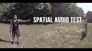 Spatial Audio Test with Zoom H2n Mic