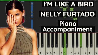 Nelly Furtado - I’m Like a Bird - Piano Tutorial