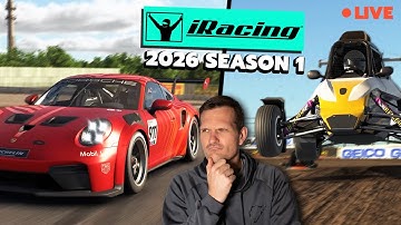 iRacing NEW Porsche Cup & FIA Cross Car - Are They FUN? - Live Testing