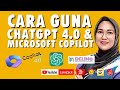 Cara guna ChatGPT 4.0 &Microsoft Copilot dlm PdPc Bahasa Melayu di Portal DELIMA 2.0 guna smartphone