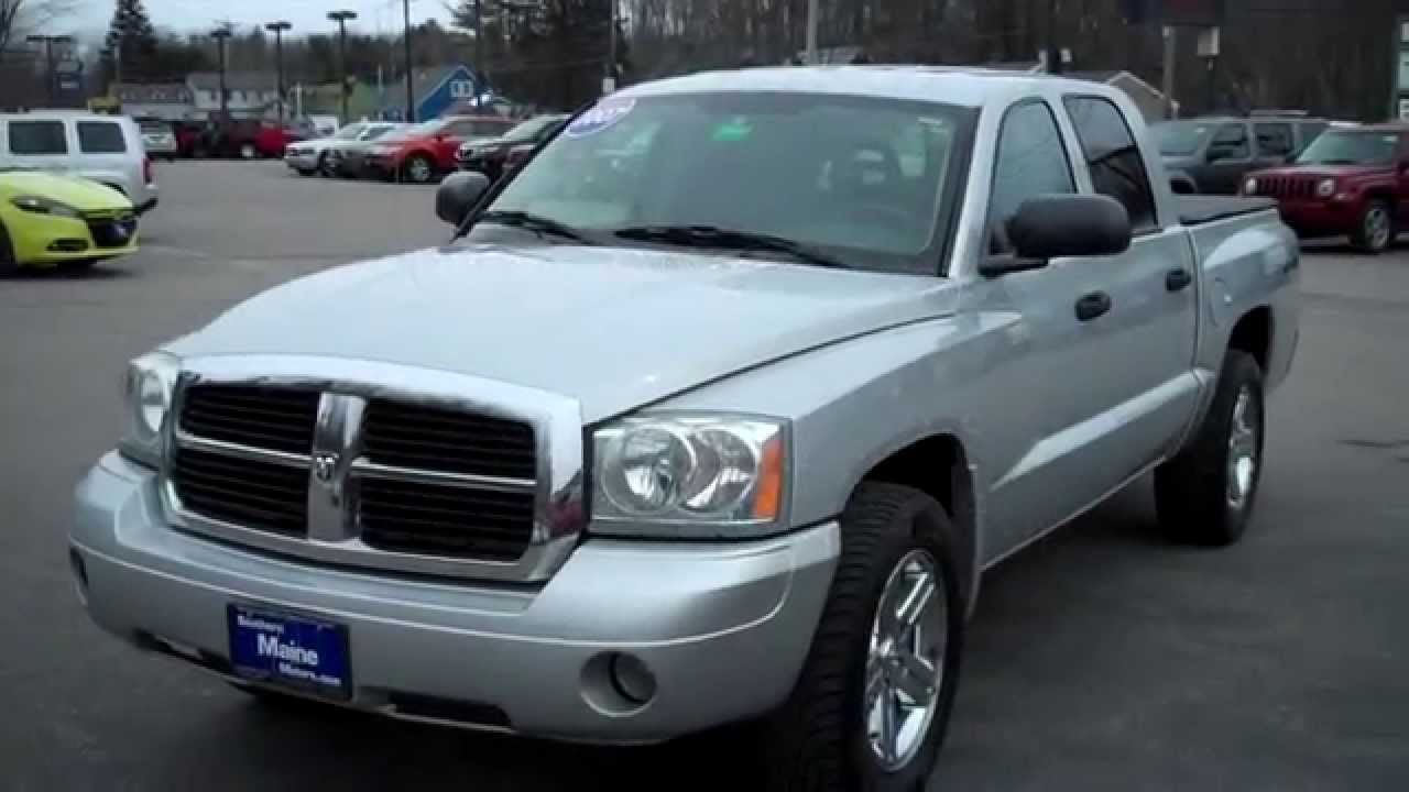Best Priced Used 2007 Dodge Dakota Truck Southern Maine Motors Saco