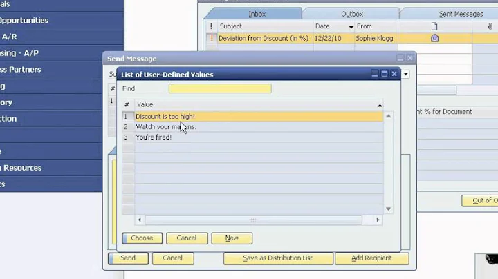 How Alerts in SAP Business One can help you manage your business