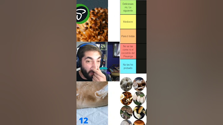 Tier list de hongos comestibles