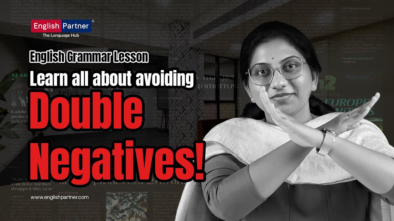 Double Negatives Explained | Speak English Correctly +919629473928 # ...