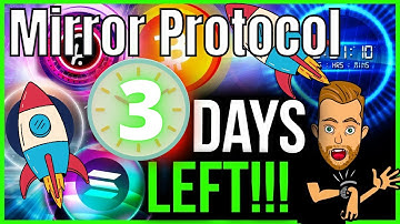 Mirror Protocol MIR VERY CLOSE TO EXPLODING! BULLISH!