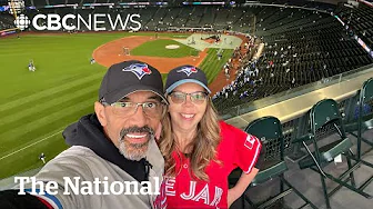 #TheMoment newlywed Blue Jays fans got a playoff honeymoon