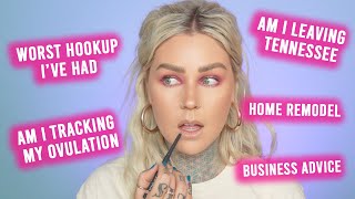 Putting Makeup On & Answering Questions GRWM