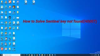 sentinel key not found (H0007) screenshot 4