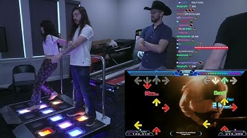 Charlie & Emiru Attempt The HARDEST DDR Song