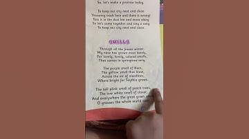Smells | poem | study time | ft. Isana