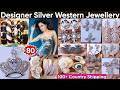Exclusive Celebrity Silver Black Western Jewellery Collection 2025 | Trending Anti Tarnish Jewellery