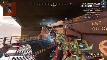 Cheeky no scope with kraber #kraber #noscope #noscopeheadshots #apecxlegends #apex #sniper