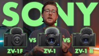 Sony ZV-1F vs Sony ZV-1 vs Sony ZV-1 II - Which one to choose?
