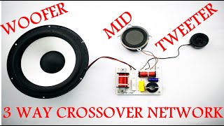 3 Way Crossover Network For Speaker