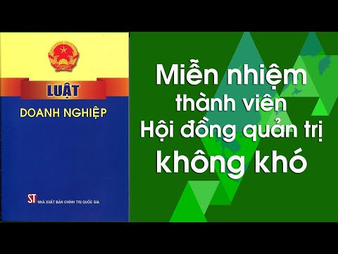 Video: Vai trò của thành viên hội đồng quản trị HOA là gì?