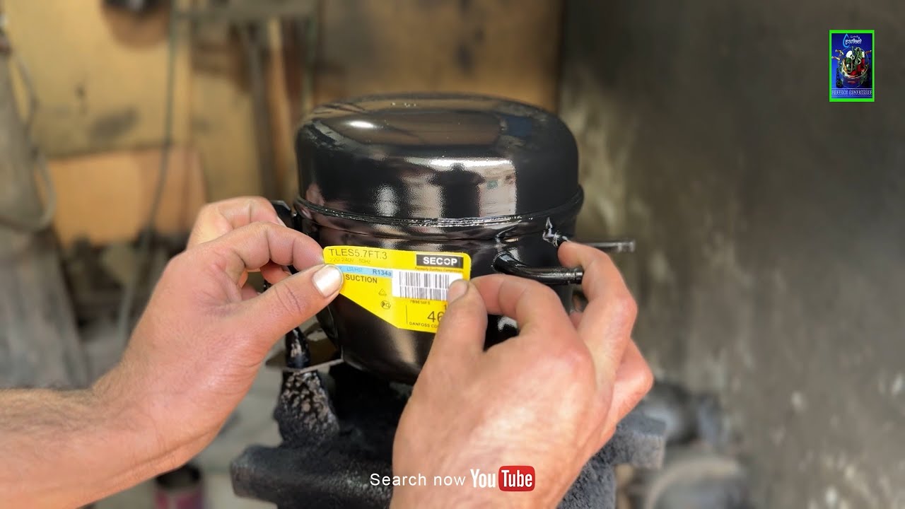 how to repair compressor for refrigerator