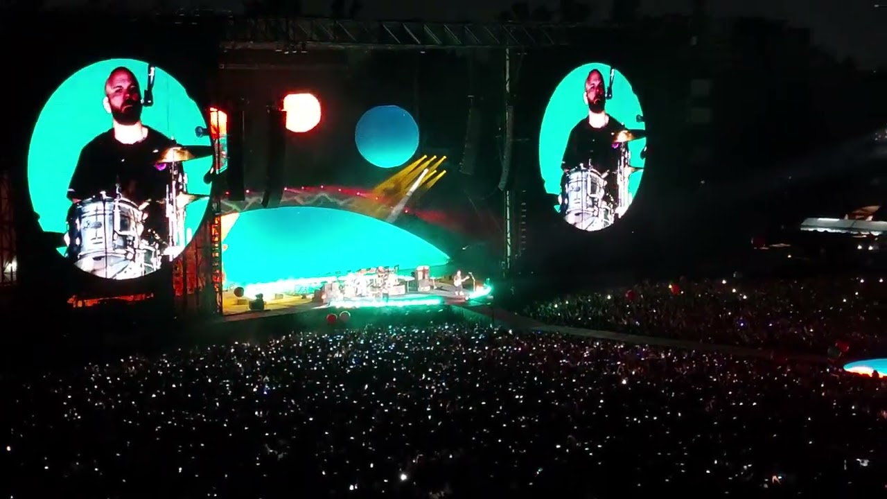 Coldplay - Paradise - Foro Sol Ciudad de México 03/04/22 - YouTube