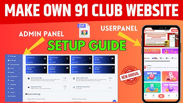 How To Make Own 91 Club  Website|91 Club Game Source Code |Colour Prediction Source Code | WebiQ